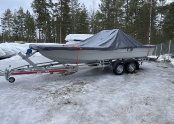 Kuha 610 kalastusvene ja kuhapeite
